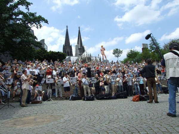 Rehearsal ABENDGLÜHEN Cologne 2007