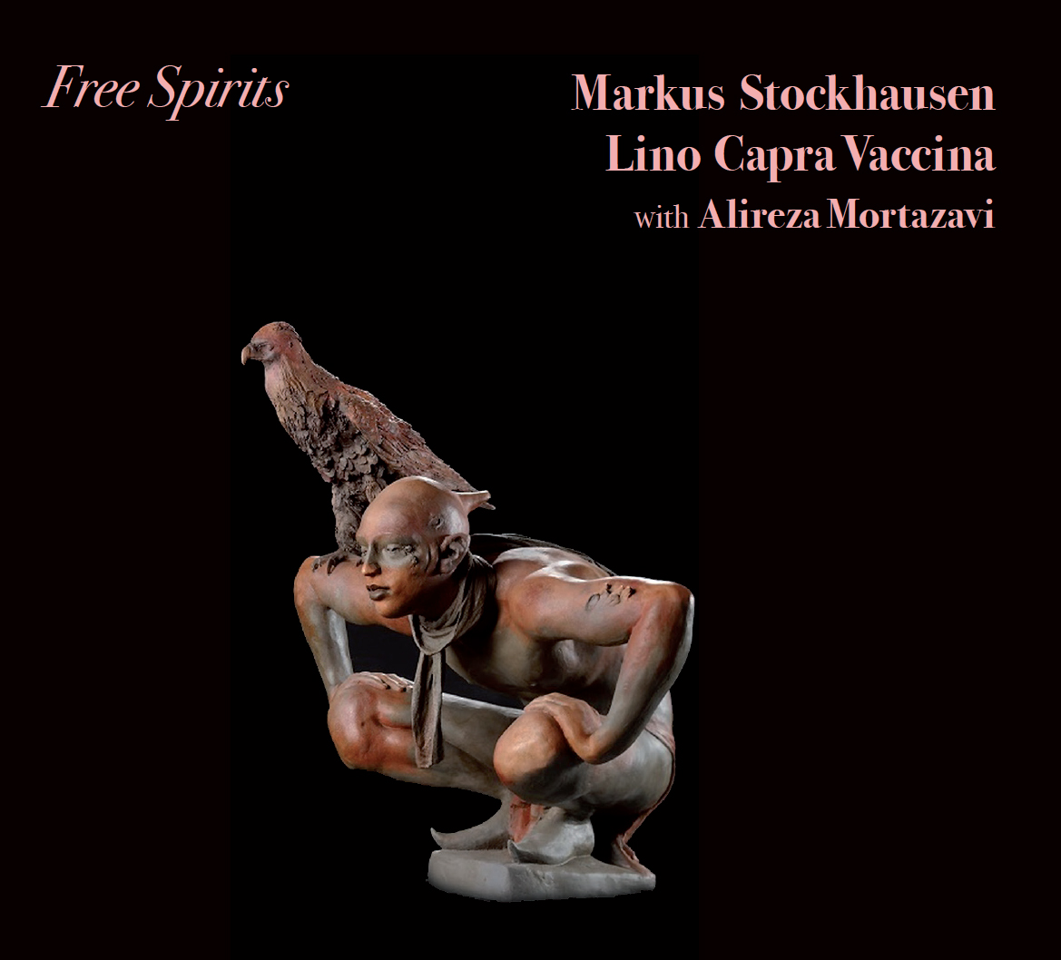 CD Cover: Free Spirits, Markus Stockhausen, Lino Capra Vaccina with Alireza Mortazavi